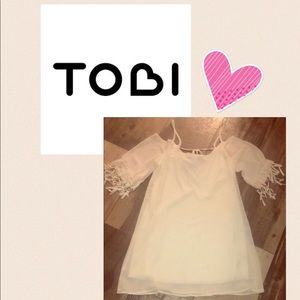 ✨TOBI IVORY MINI DRESS